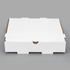 Karat Corrugated Pizza Box, 10''x10''x2'', White - 50 pcs