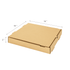Karat Corrugated Pizza Box, 14''x14''x2'', Kraft - 50 pcs