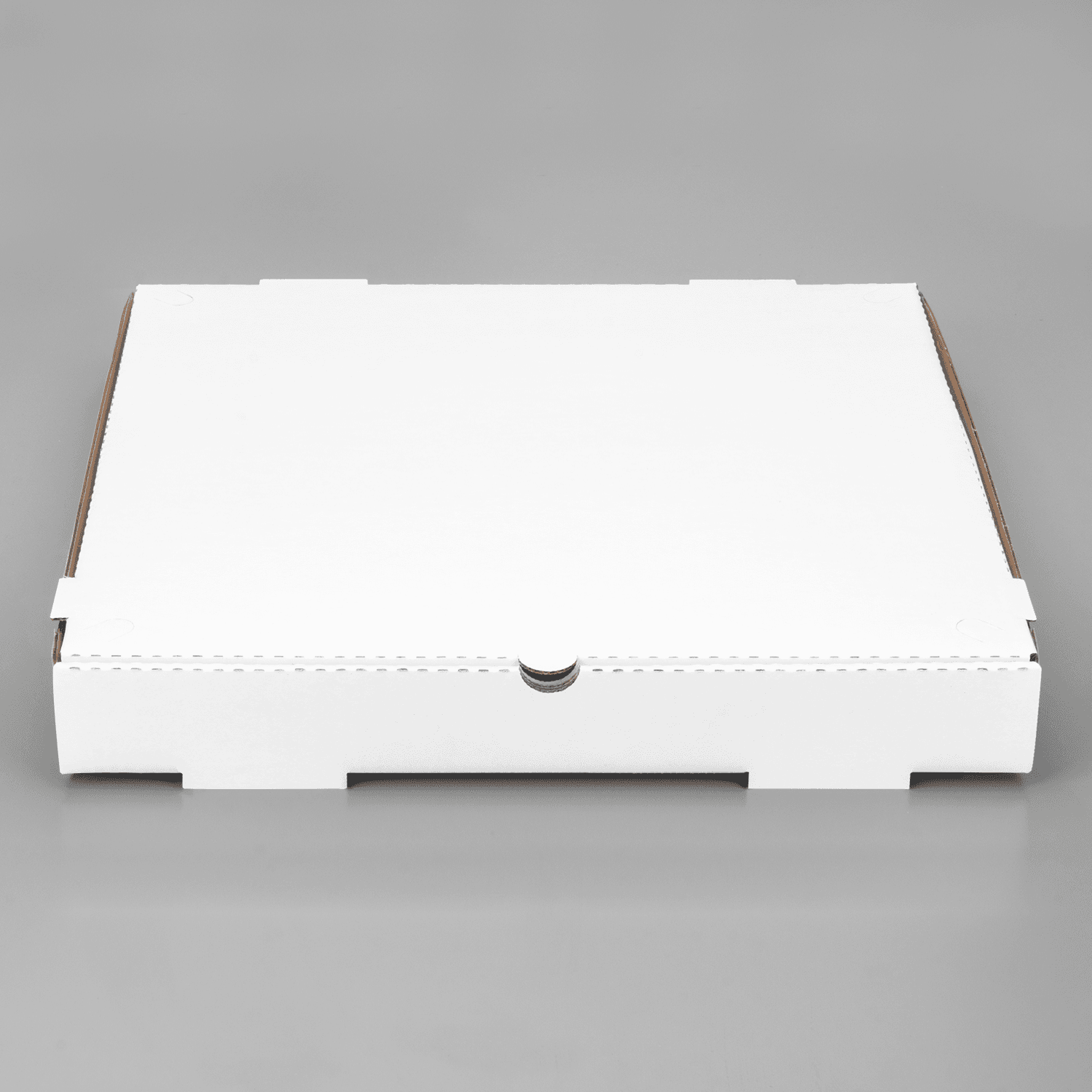Karat Corrugated Pizza Box, 16''x16''x2'', White - 50 pcs