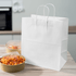 Karat Paper Shopping Bag with Twisted Handles (Malibu), White - 250 pcs