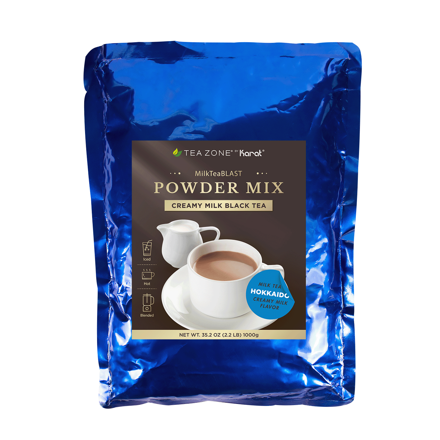 MilkTeaBLAST Hokkaido Creamy Milk Powder - Bag (2.2 lbs