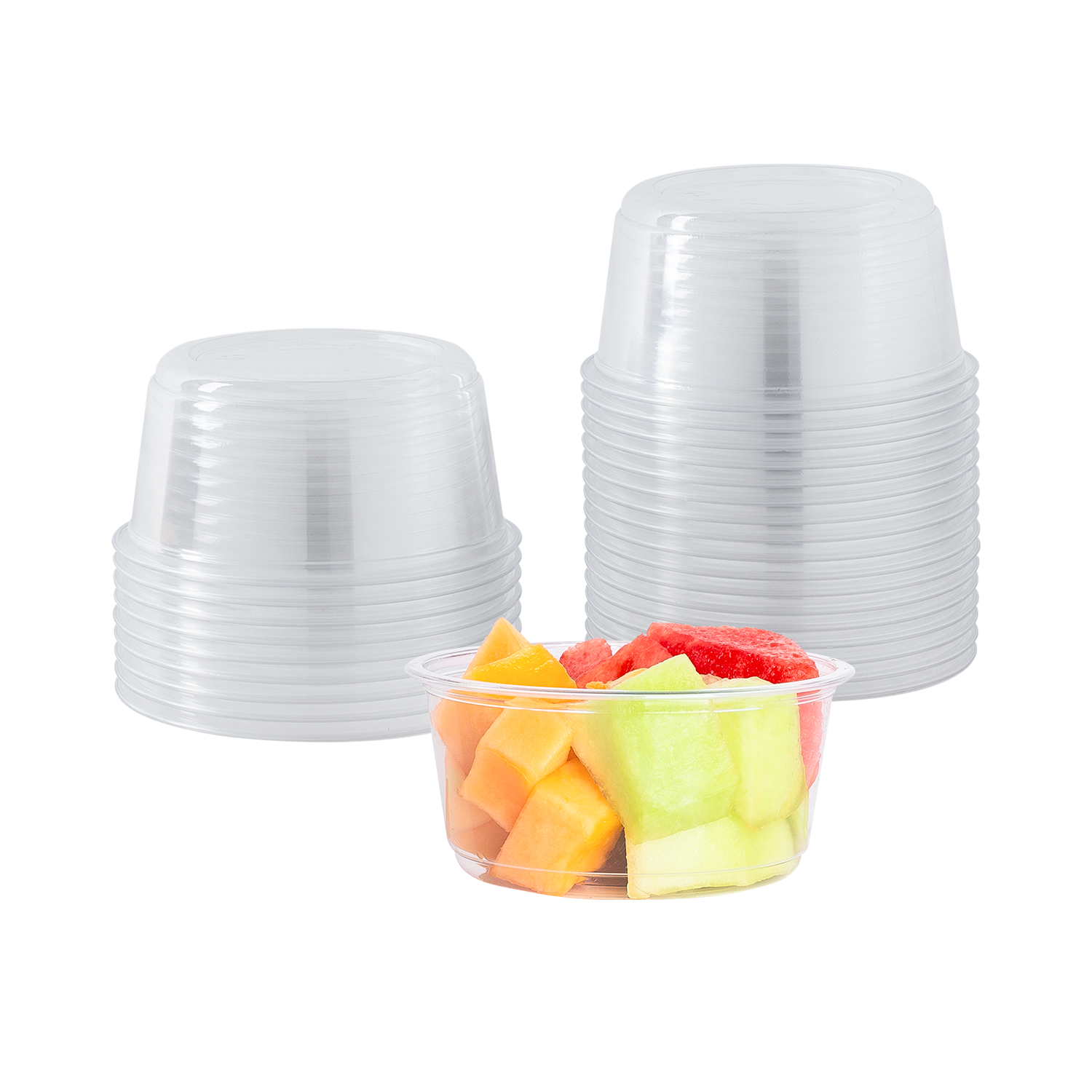 24 oz Plastic Deli Containers - 500 Count