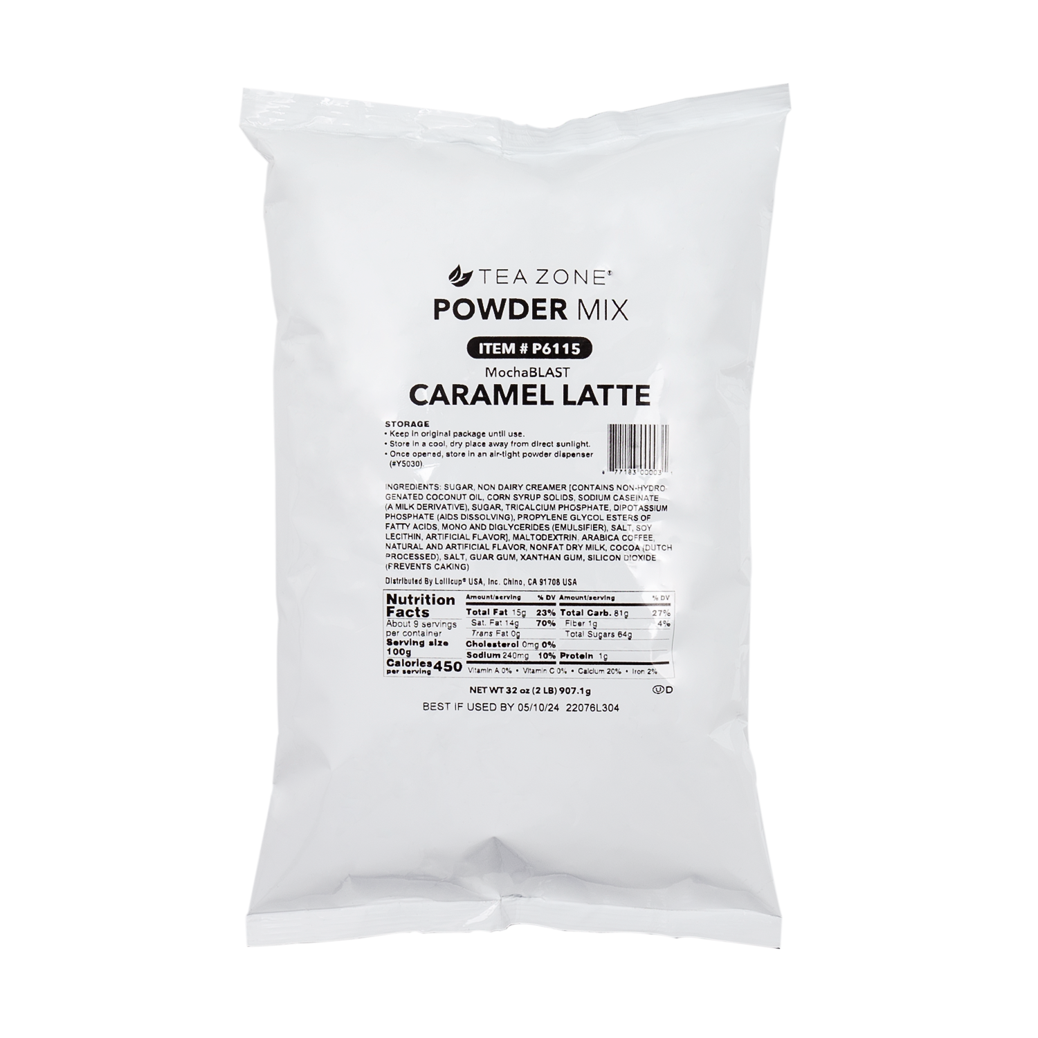 MochaBLAST Caramel Latte Powder - Bag (2 lbs) – LollicupStore MochaBLAST Caramel Latte Powder - Bag (2 lbs) – LollicupStore