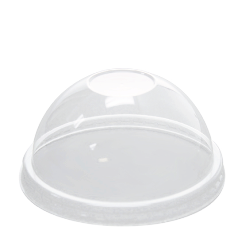 Clear Karat 8oz PET Plastic Food Container Dome Lid
