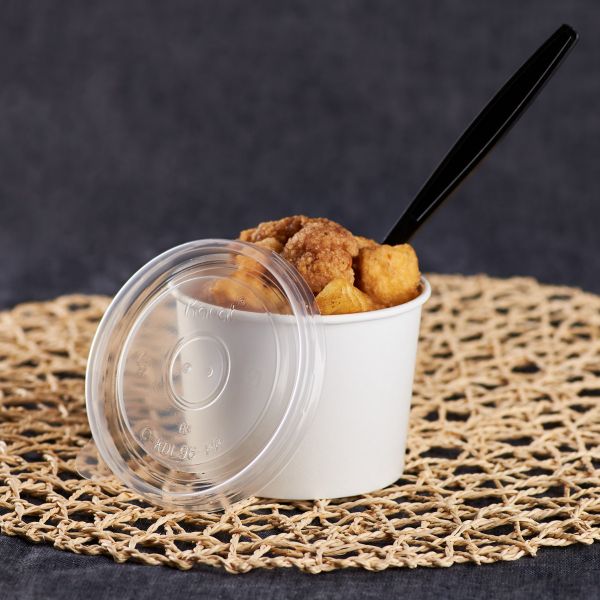 To Go Soup Containers 16oz Gourmet Food Cup - Leaf (96mm) - 500 ct, Coffee  Shop Supplies, Carry Out Containers