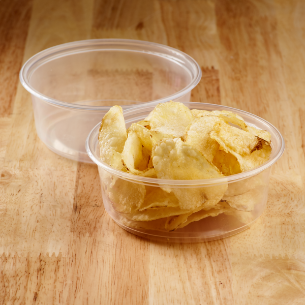 Karat 8 Ounce Reusable Polypropylene Deli Containers with Lids (Pack of 240)