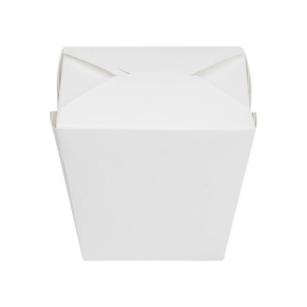 White Karat 32 oz Food Pail / Paper Take-out Container