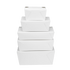 White Karat Fold-To-Go Boxes