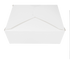 White Karat 54 fl oz Fold-To-Go Box closed