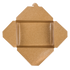 Karat 76 fl oz Fold-To-Go Box #3, Kraft - 200 pcs