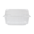 Clear Karat 6''x6'' PET Plastic Hinged Containers