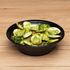 Black Karat 22oz PP Injection Molding Bowl with mussels