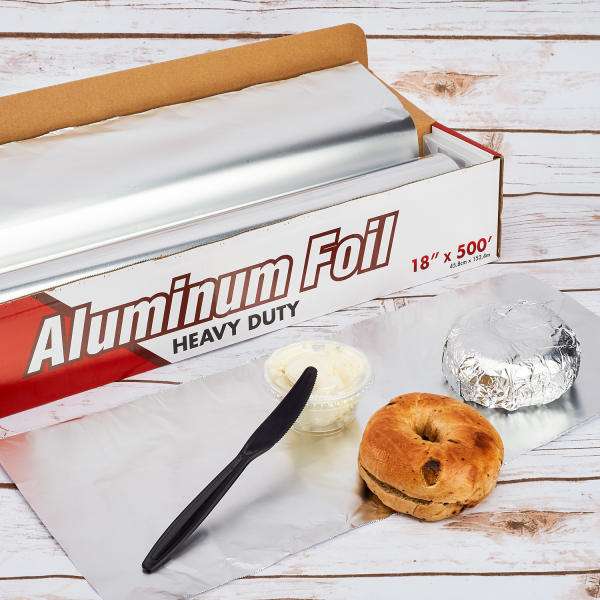 Gen Heavy-Duty Aluminum Foil Roll, 12 x 500 ft