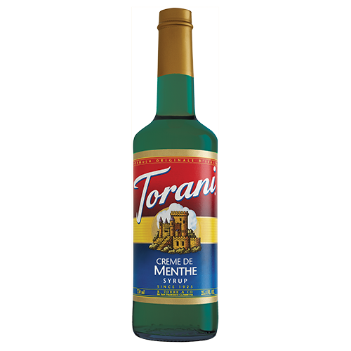 Torani Creme de Menthe Syrup - Bottle (750mL)