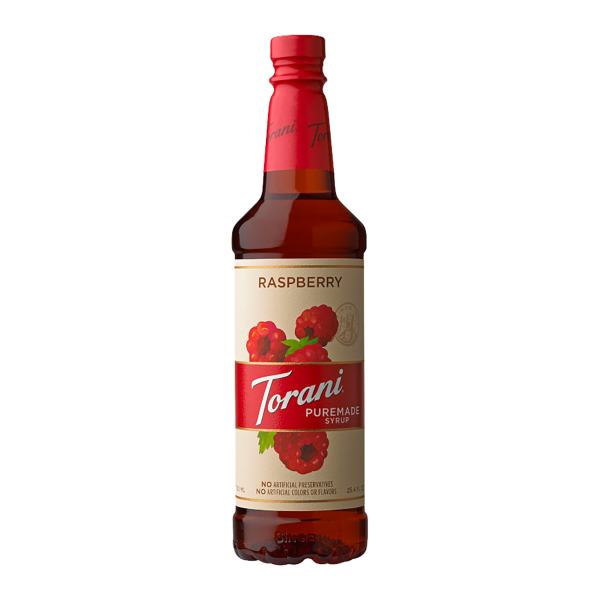 Torani Puremade Raspberry Syrup - Bottle (750mL)
