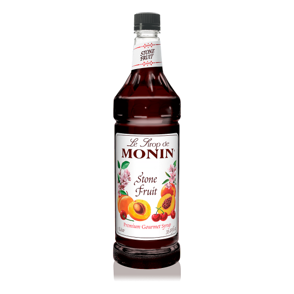 Monin Stone Fruit Syrup - Bottle (1L)