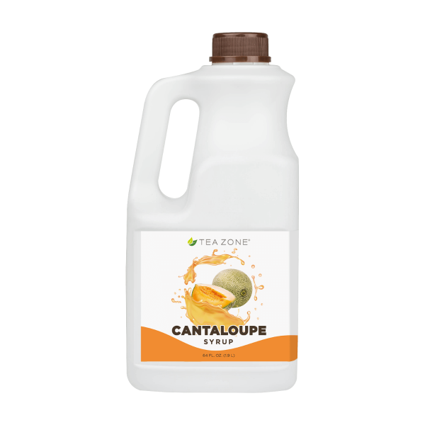 Tea Zone Cantaloupe Syrup - Bottle (64oz)