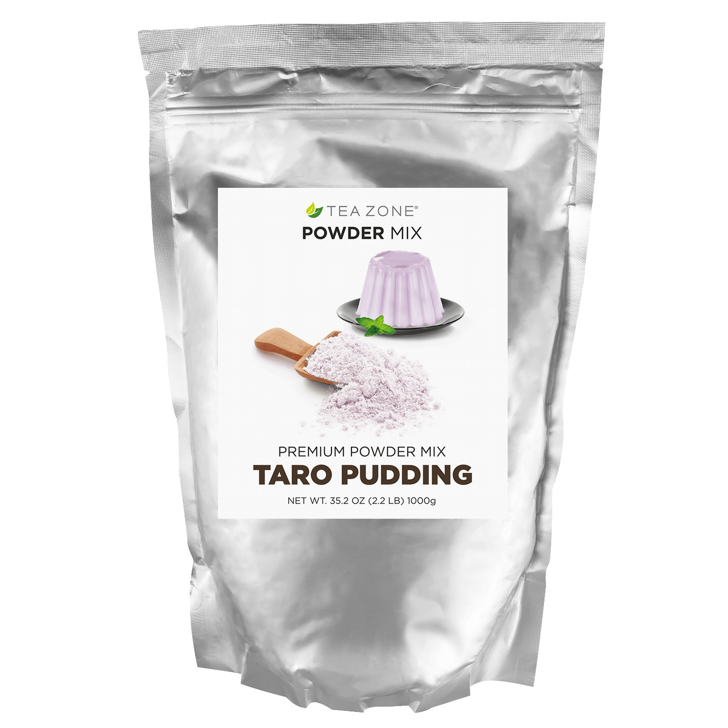 Tea Zone Taro Pudding Mix Powder - Bag (2.2 lbs)