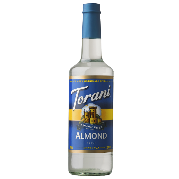 Torani Sugar Free Almond Syrup - Bottle (750mL)