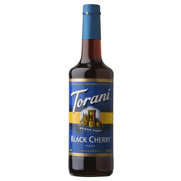 Torani Sugar Free Black Cherry Syrup - Bottle (750mL) – LollicupStore