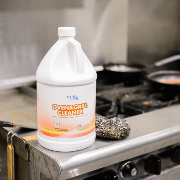 Total Clean Oven & Grill Cleaner, 1 Gallon - Case of 4 bottles