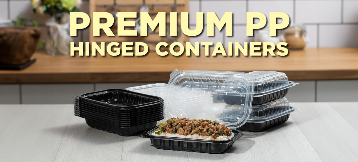 Premium Containers Karat Insider | Premium PP Hinged Containers – LollicupStore