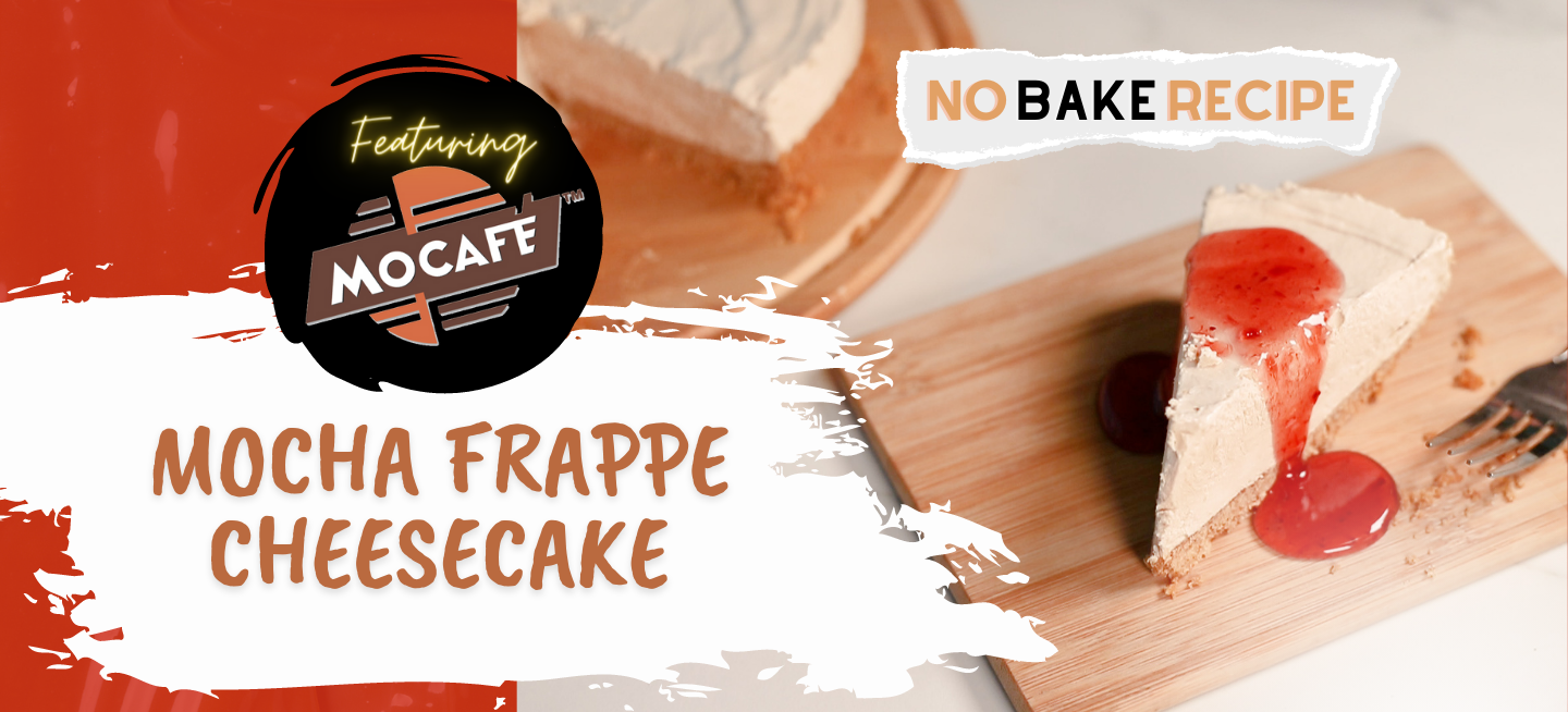 No-Bake Mocha Frappe Cheesecake | Feat. Mocafe