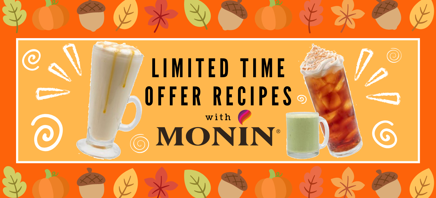 Limited Time Offer Recipes with Monin