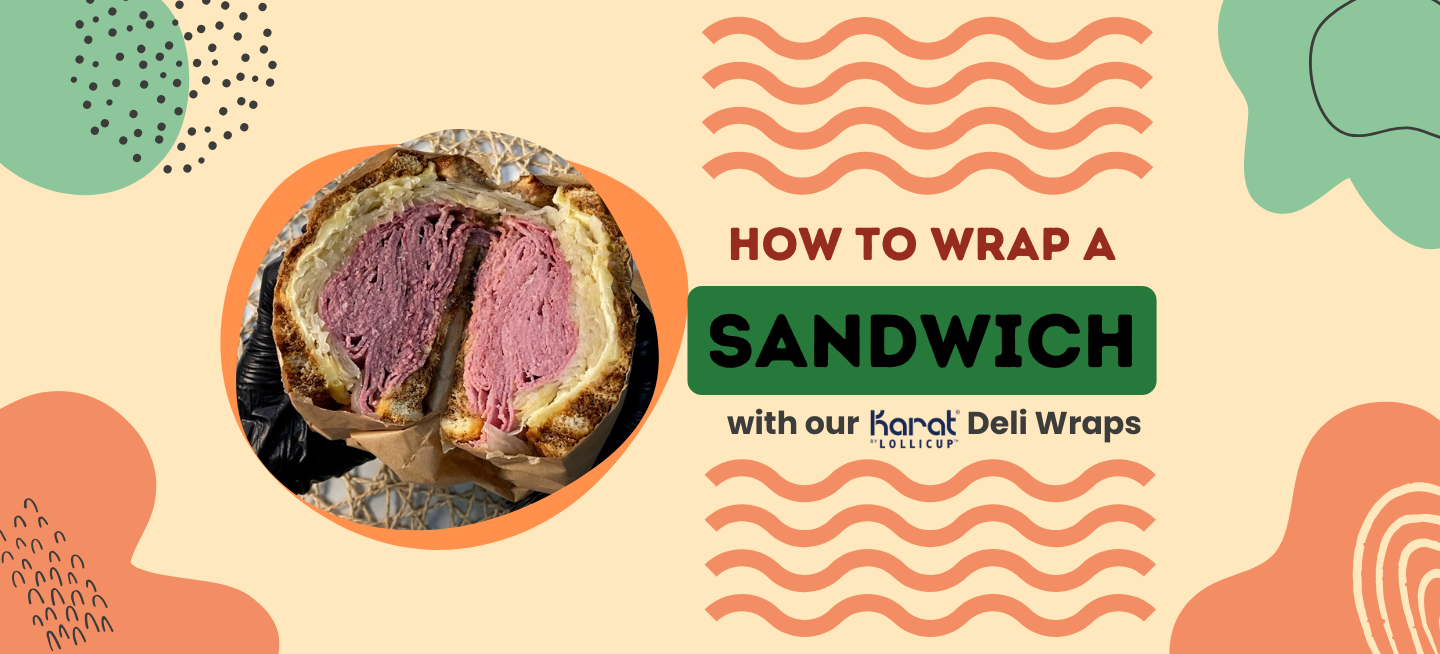 How To Wrap A Sandwich In Deli Paper – LollicupStore