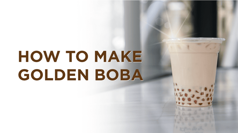How to Make Golden Boba