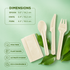 Karat Earth PFAS Free Bagasse Cutlery Kits (Knife, Fork, Soup Spoon, 2-ply Napkin), Paper Wrapped - 250 sets