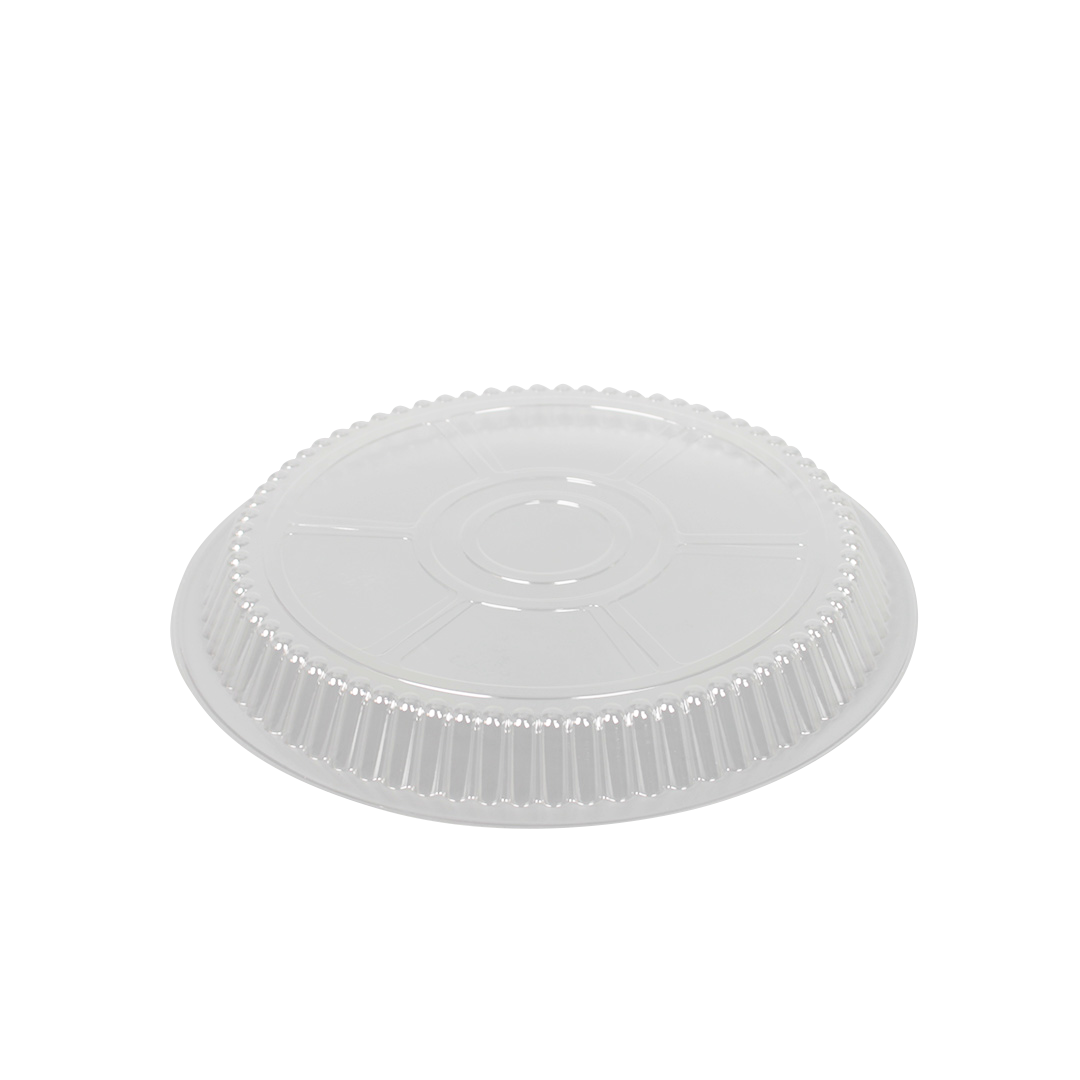 Karat 8" OPS Dome Lids for Aluminum Pans - 500 pcs