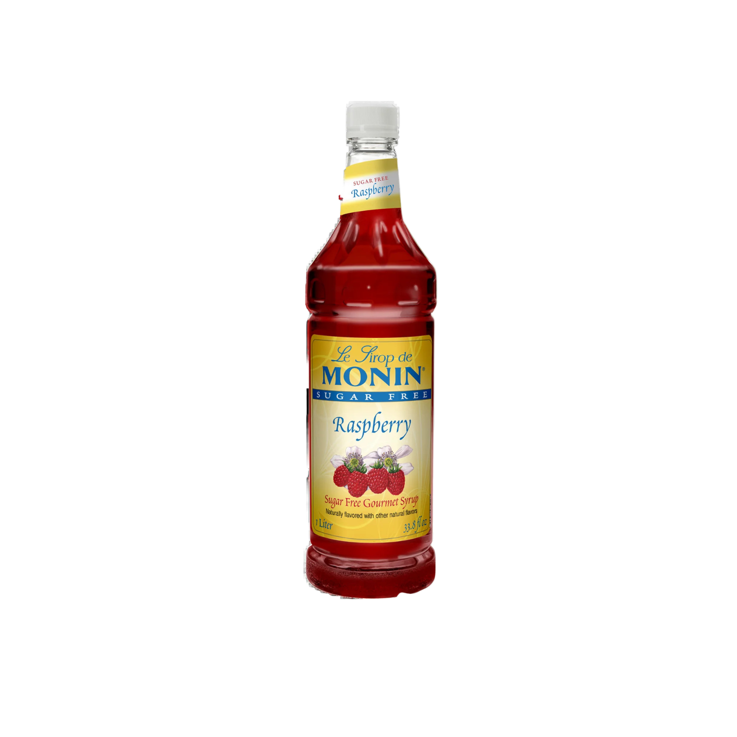 Monin Sugar Free Raspberry Syrup - Bottle (1L)