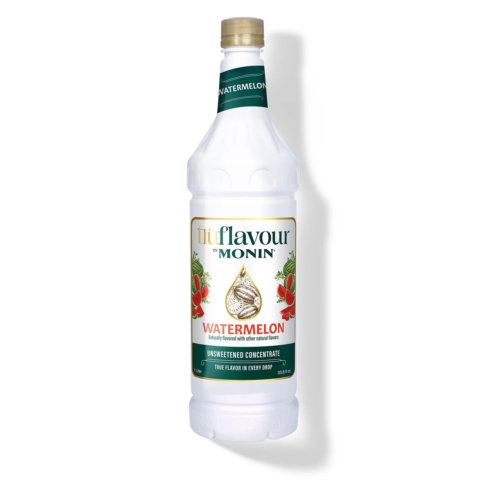 Monin TruFlavour Unsweetened Watermelon Concentrate - Bottle (1.0 L)