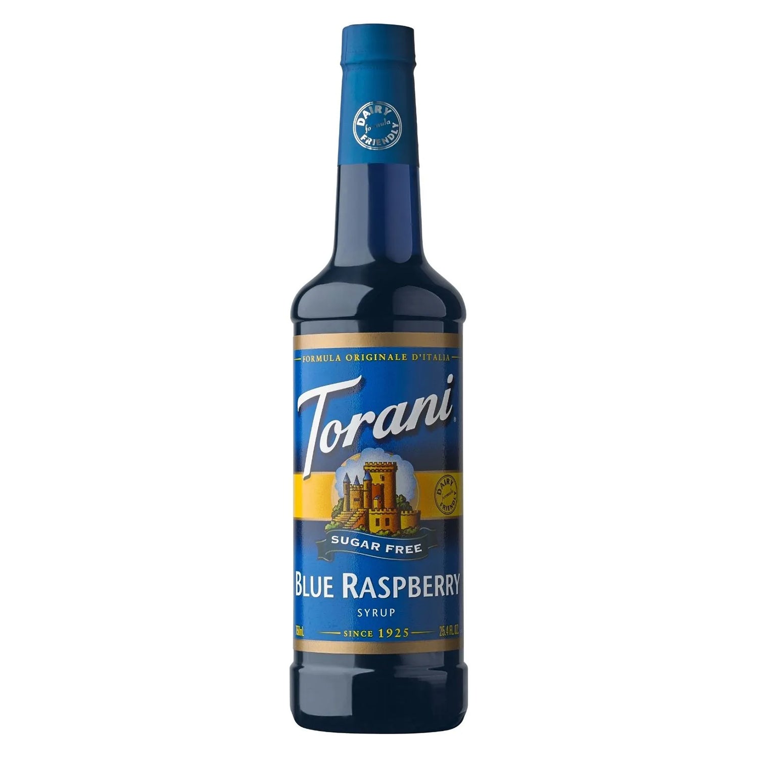 Torani Sugar Free Blue Raspberry Syrup - Bottle (750mL)