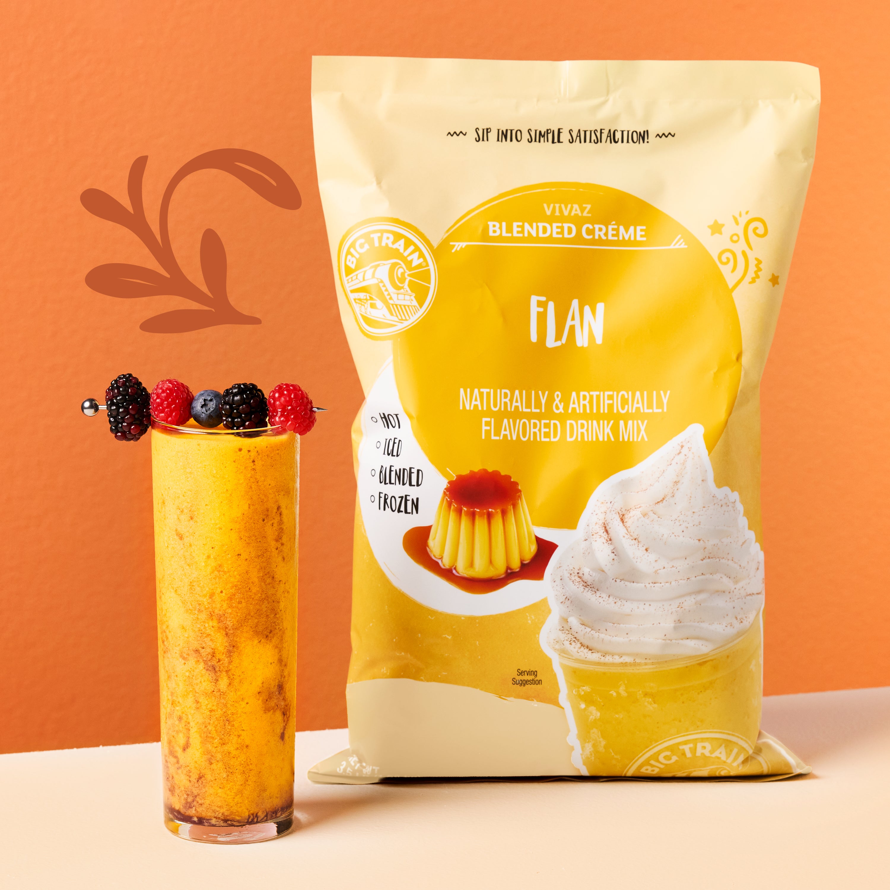 Big Train VIVAZ Flan - Bag (3.5 lbs)