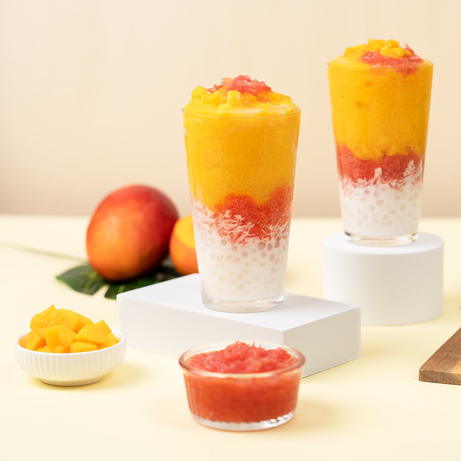 Tea Zone Frozen Mango, Diced