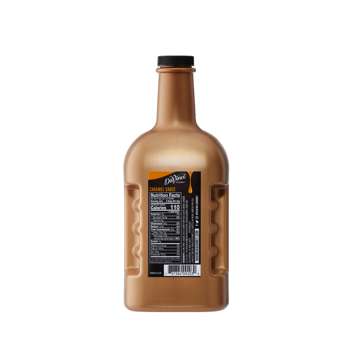 DaVinci Caramel Sauce - Jug (64oz)