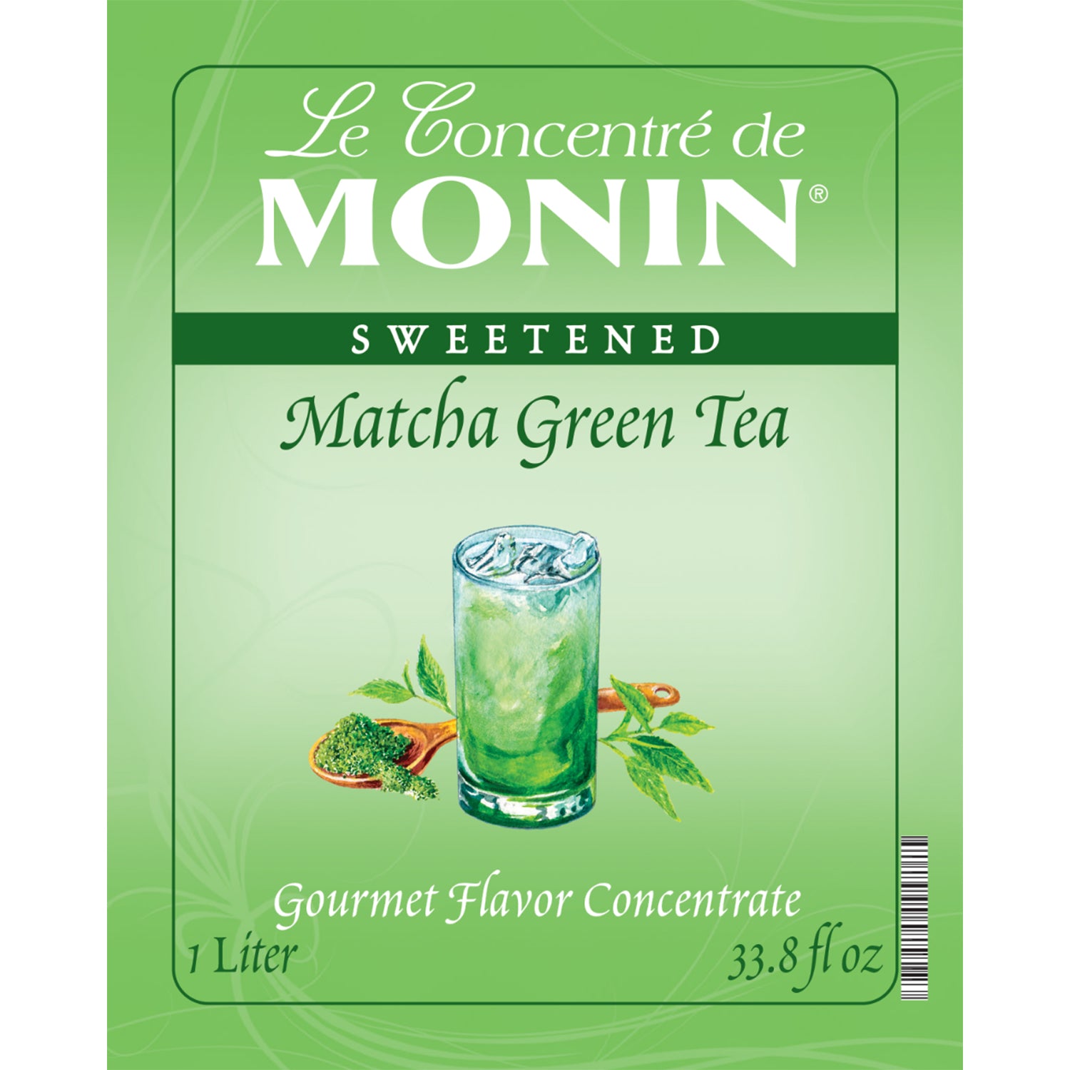 Monin Matcha Green Tea Concentrate - Bottle (1L)