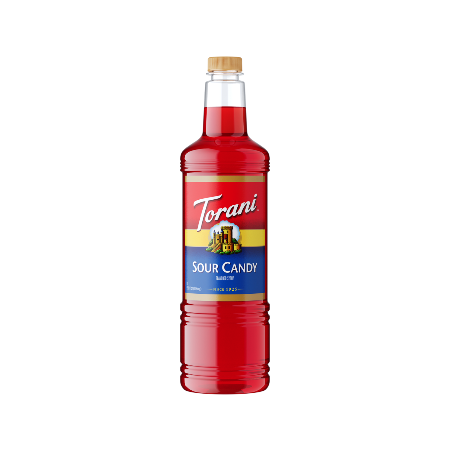 Torani Sour Candy Syrup - Bottle (1 L)