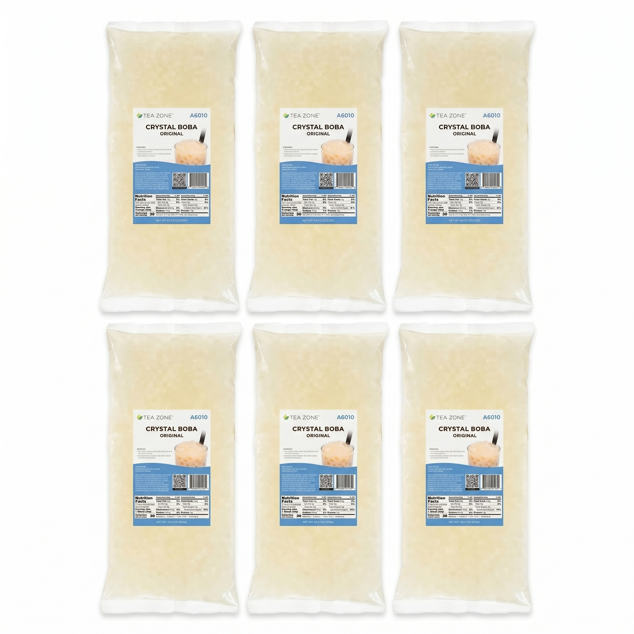 Crystal Boba, Original - Case of 6 bags