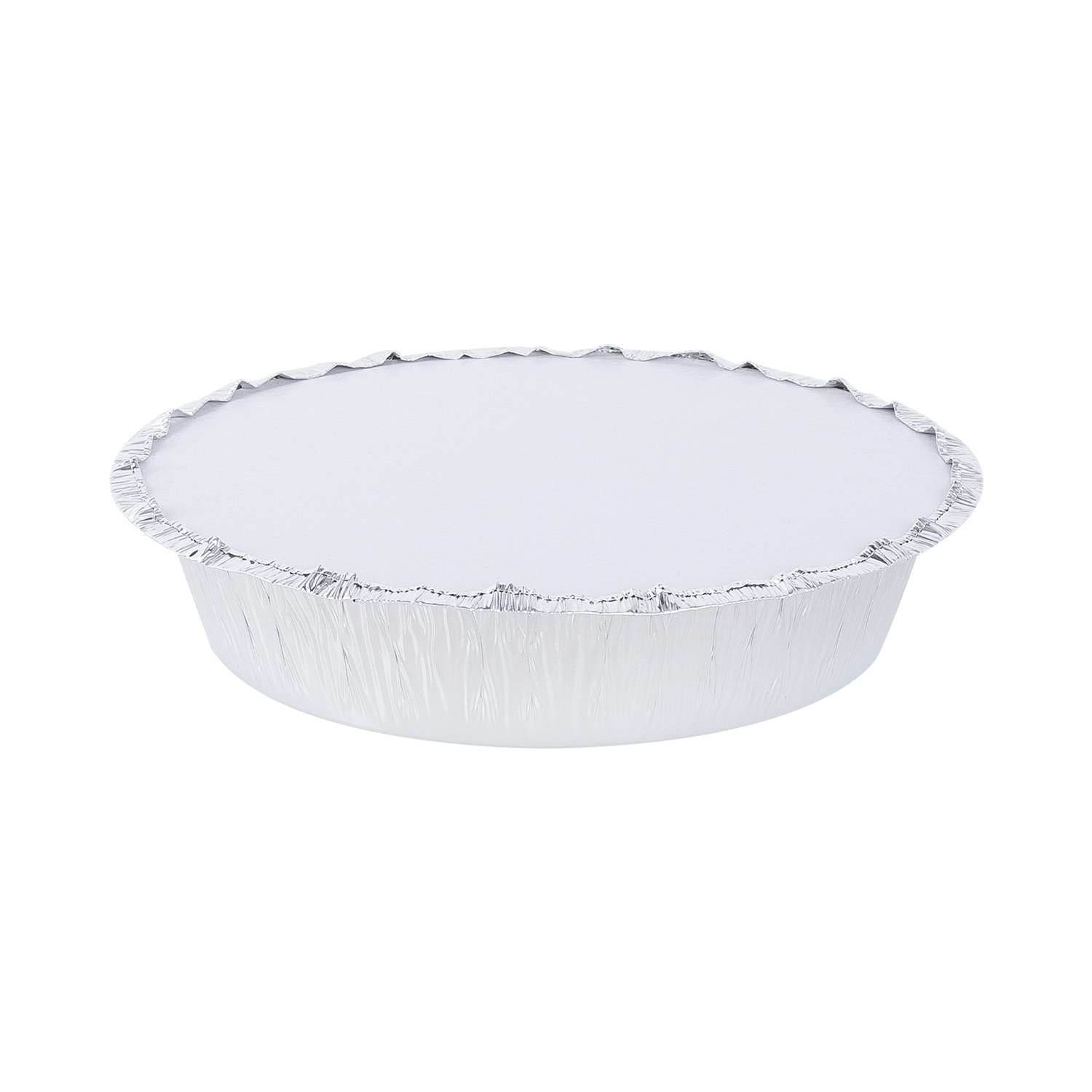 [500 ct] 7" Paper Lids for Aluminum Pans | Foil Laminated