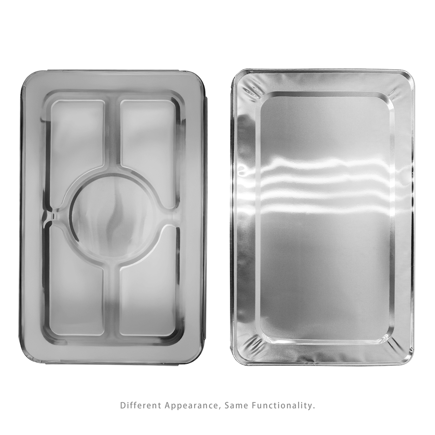[50 ct] Aluminum Foil Steam Table Pan Lids, Full Size
