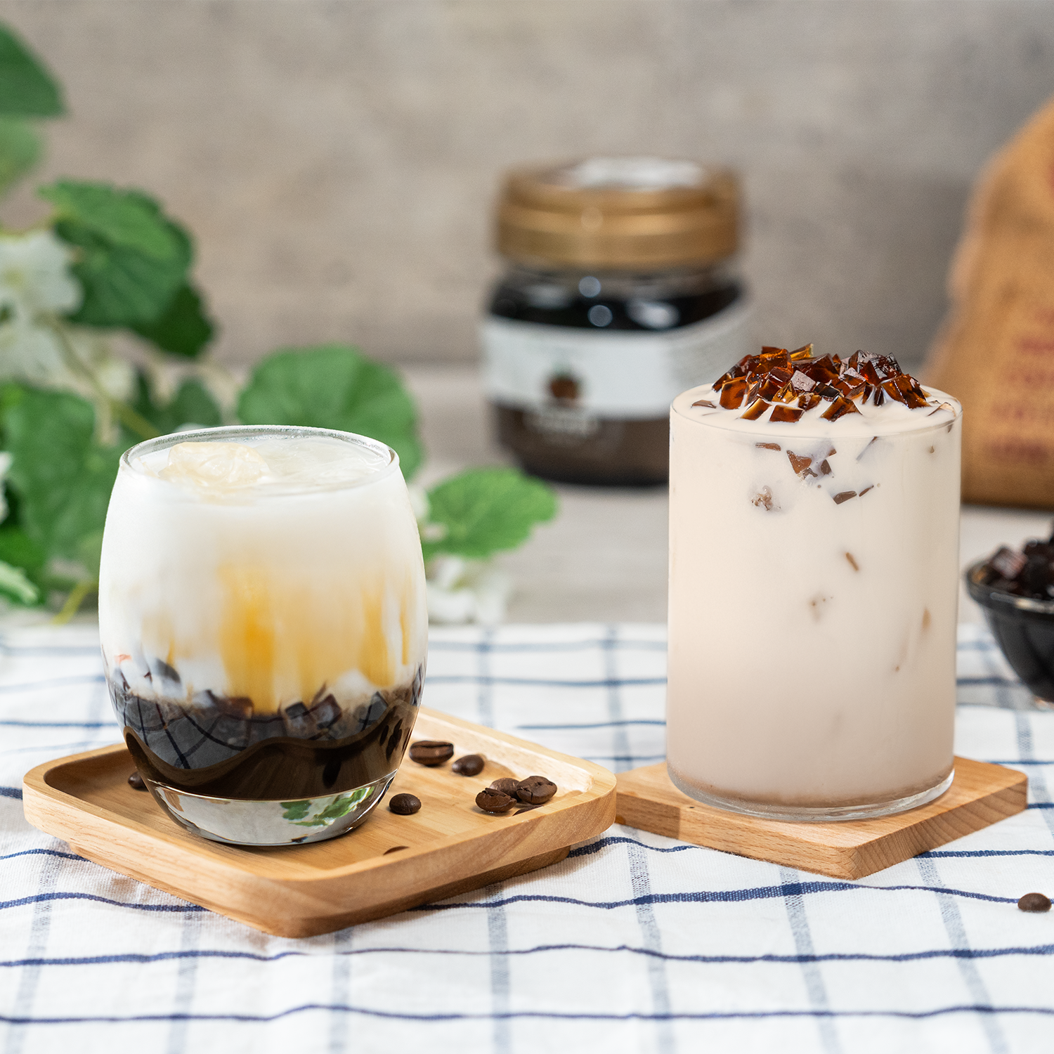 [12 Jars] Coffee Jelly (1 lb each)