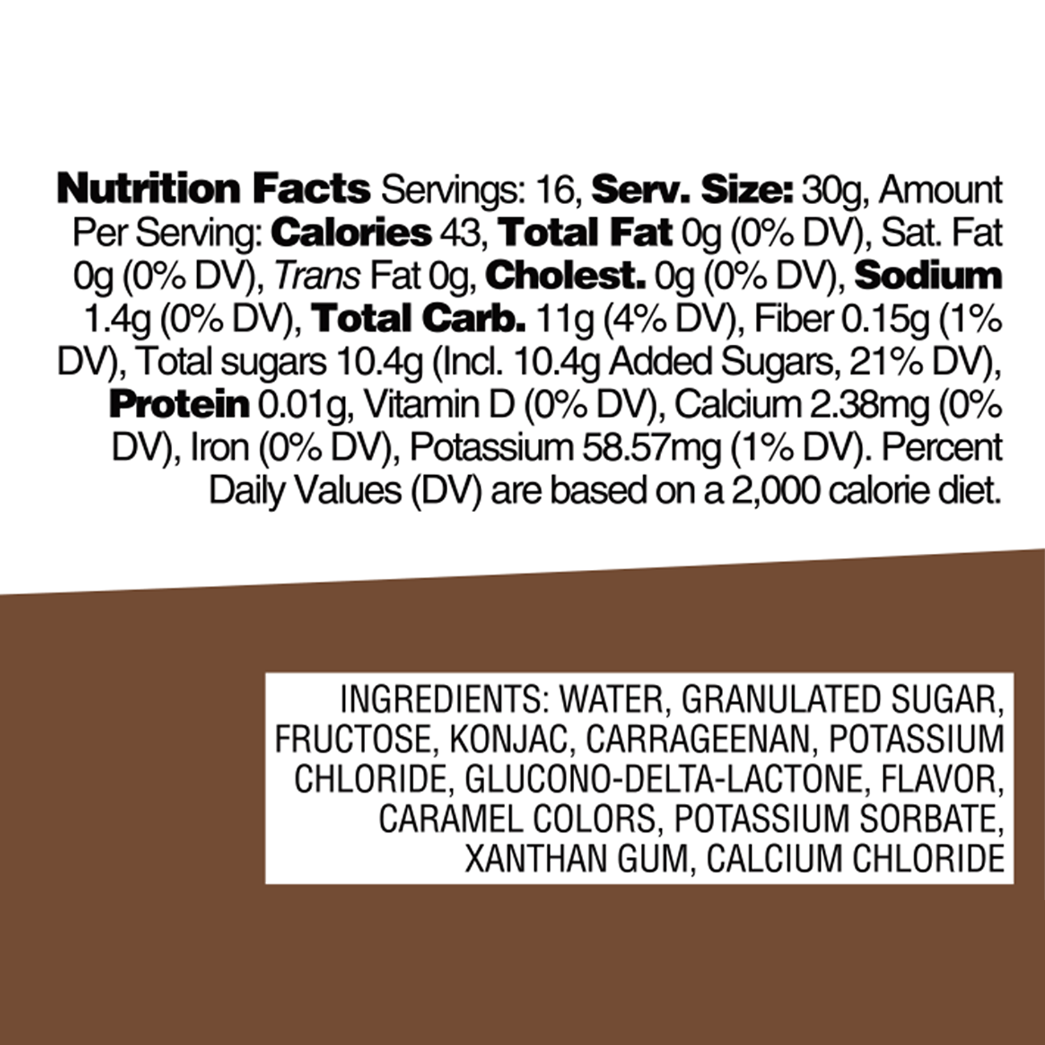 [12 Jars] Coffee Jelly (1 lb each)