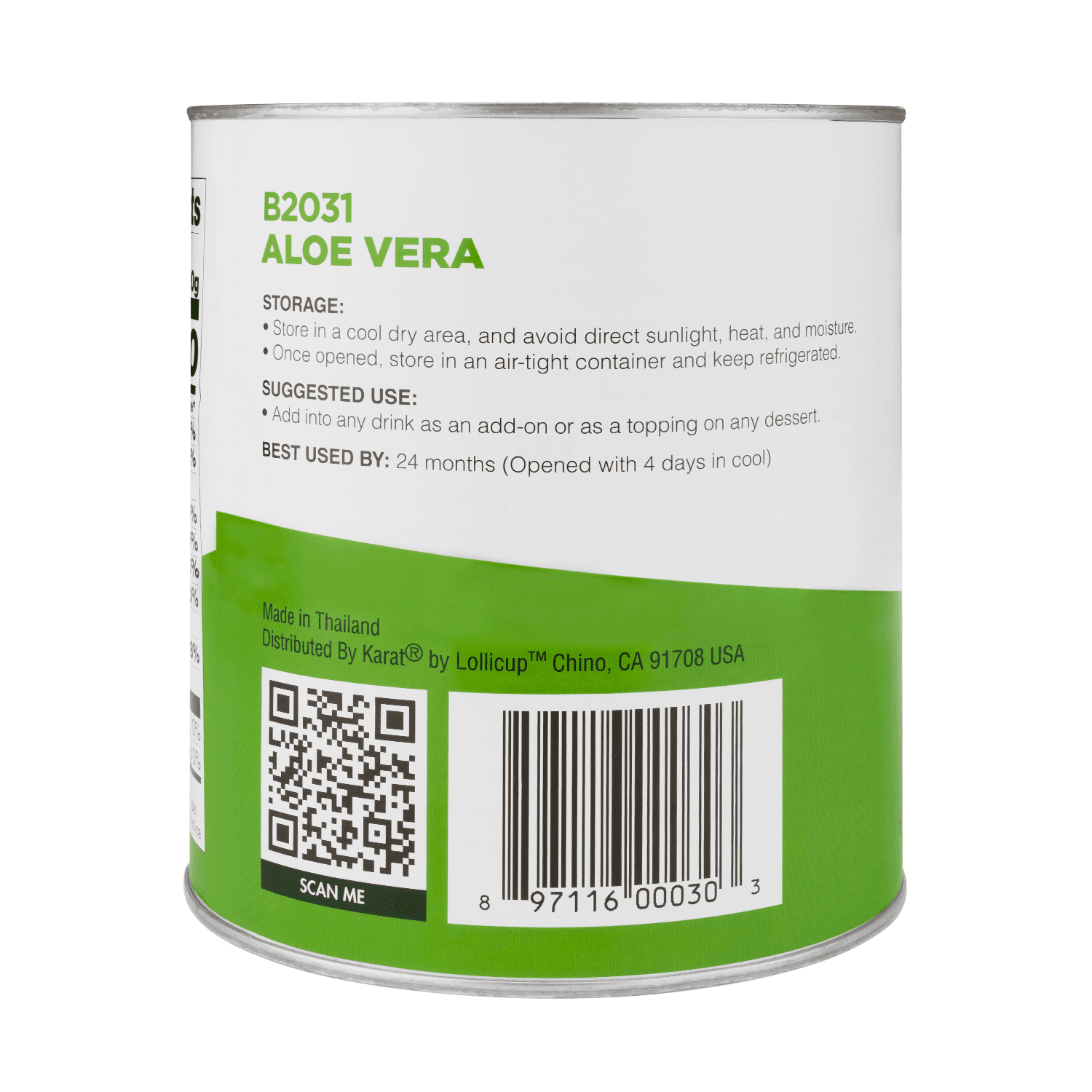 Aloe Vera Jelly - Can (6.6 lbs)