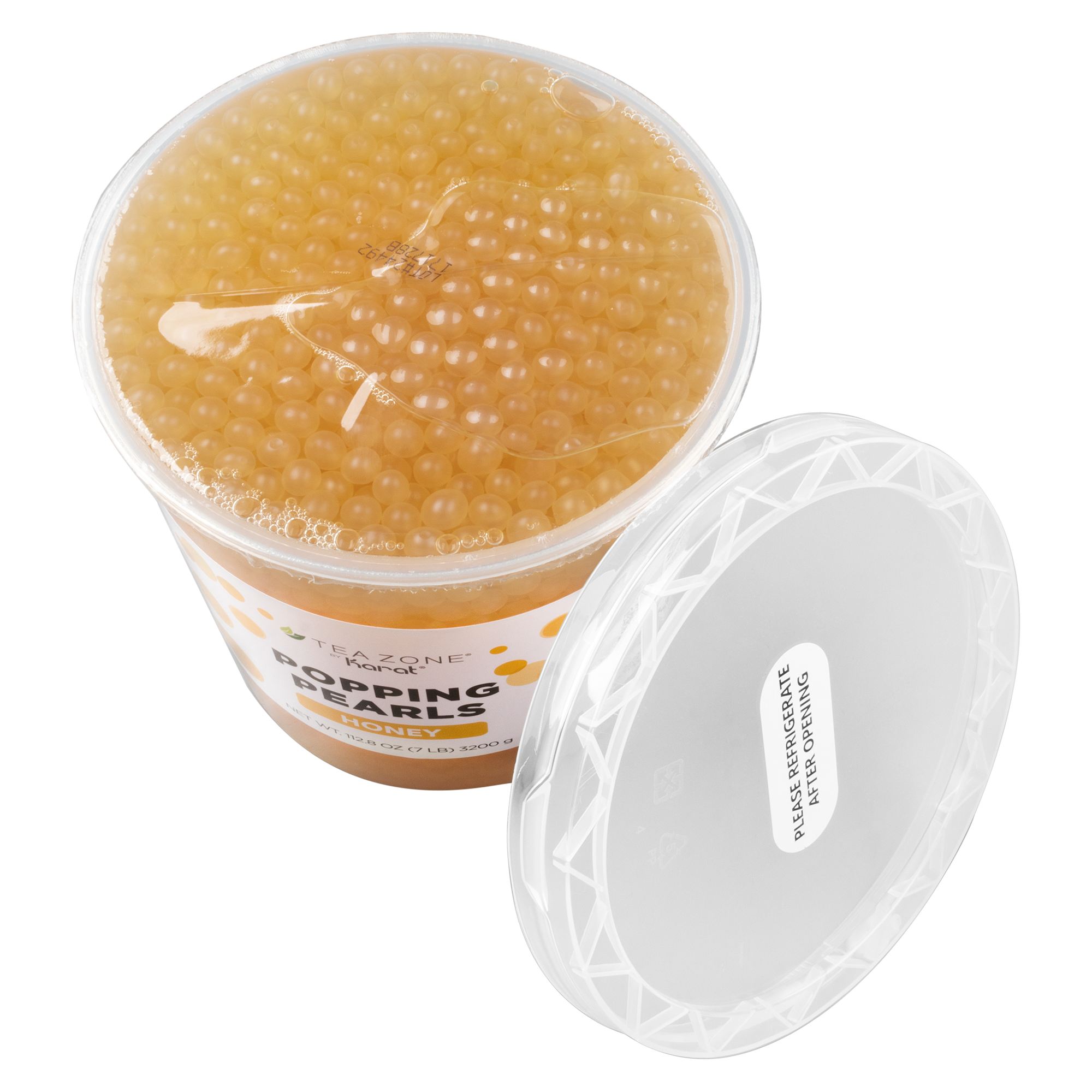 Tea Zone Honey Popping Pearls - Jar (7 lbs)