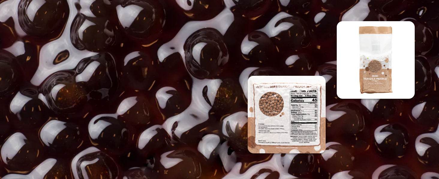 Tapioca Pearls (Original) - Case of 6 Bags – LollicupStore Tapioca Pearls (Original) - Case of 6 Bags – LollicupStore