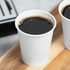 [1,000 ct] 6 oz Paper Coffee Cups | White | 70 mm