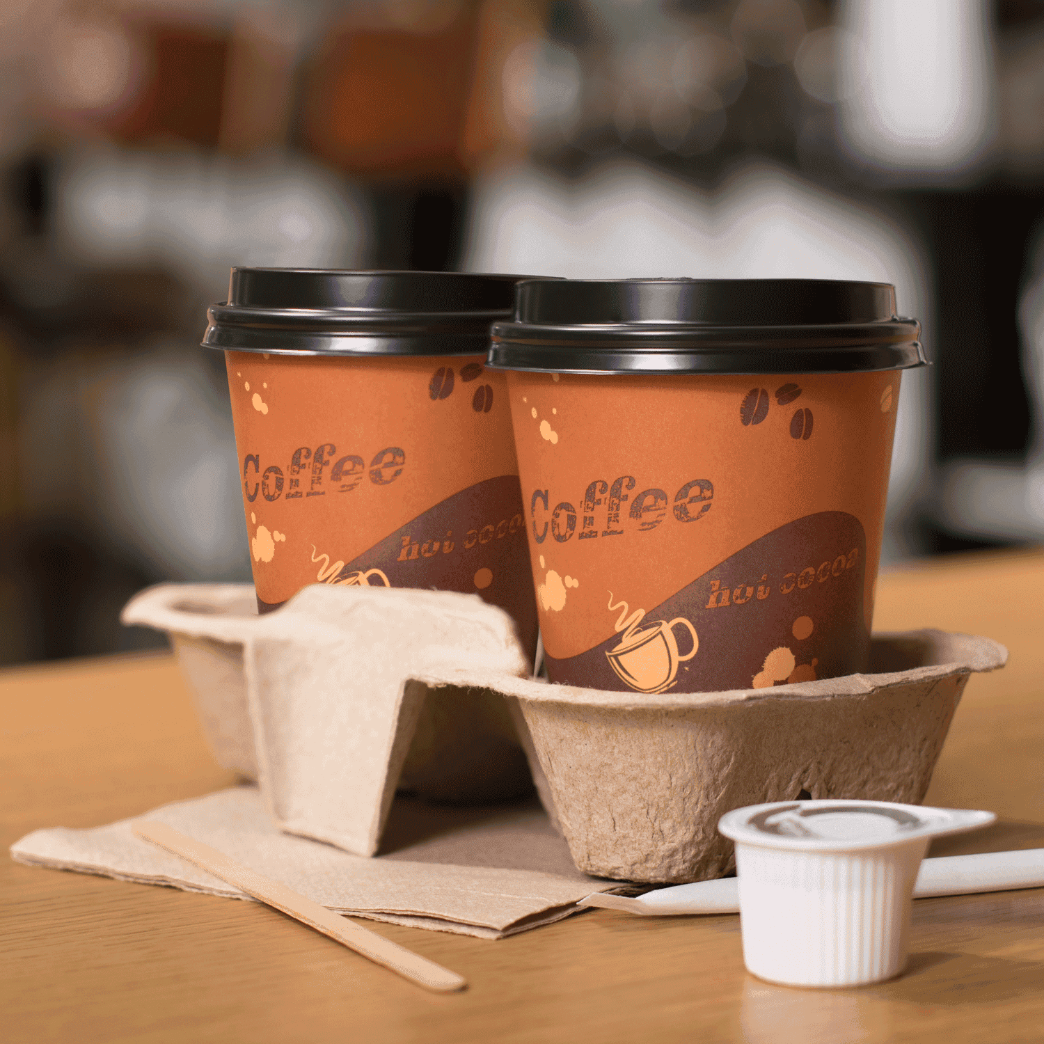 8 oz hot cups with lids deals